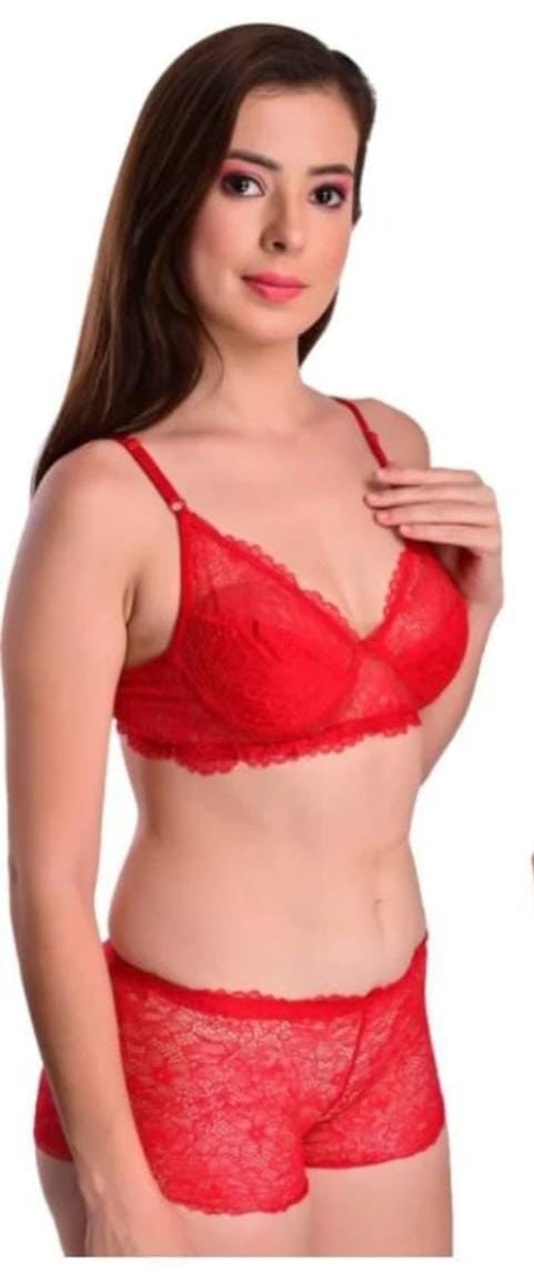 Soft Net & Silk Lounge Set