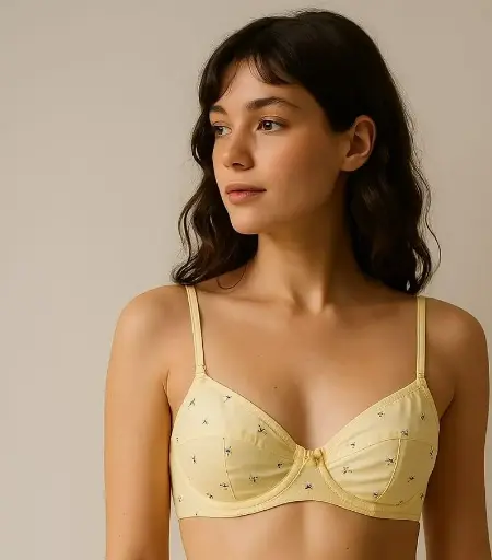 cute printed bra
